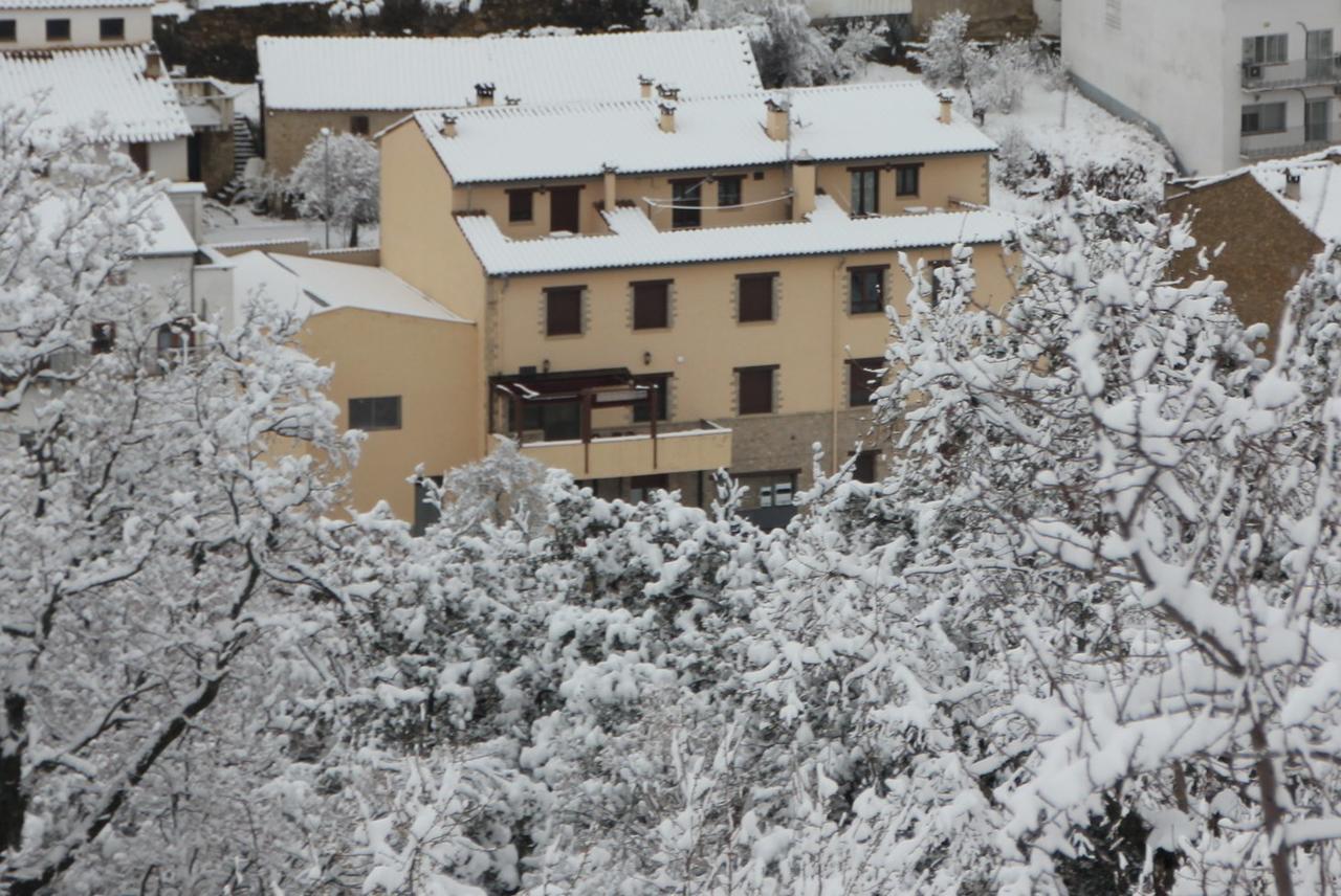 El Guerrer Hotel Todolella Bagian luar foto
